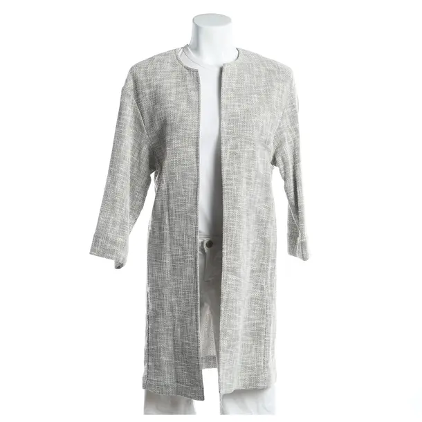 Summer Coat, in White, Cotton, Strenesse