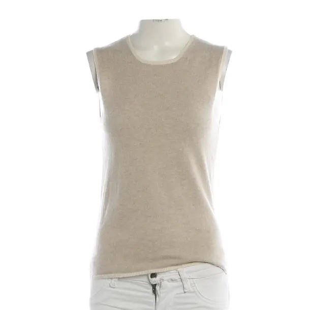 Top, in Braun, Kaschmir, Allude