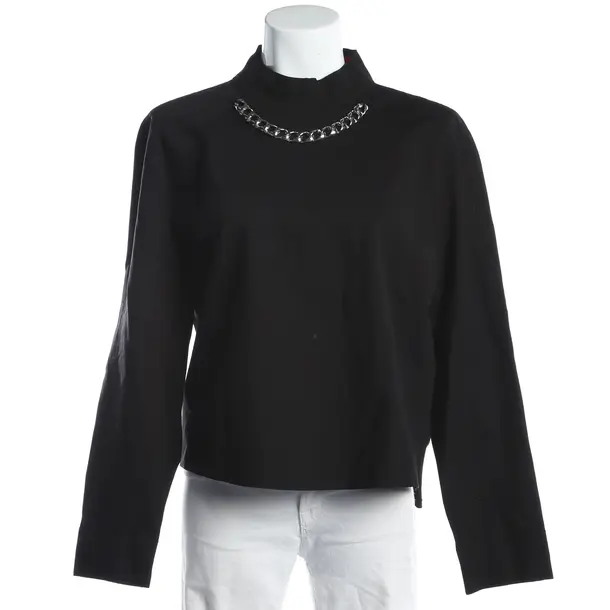Bluse, in Schwarz, Viskose, Hugo Boss Red Label