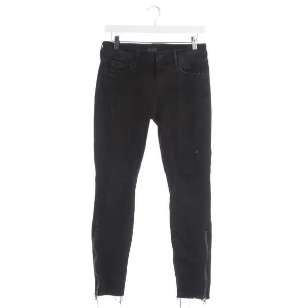 Jeans Skinny, in Schwarz, Baumwolle, Mother