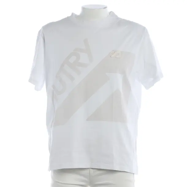T-Shirt, in White, Cotton, Autry