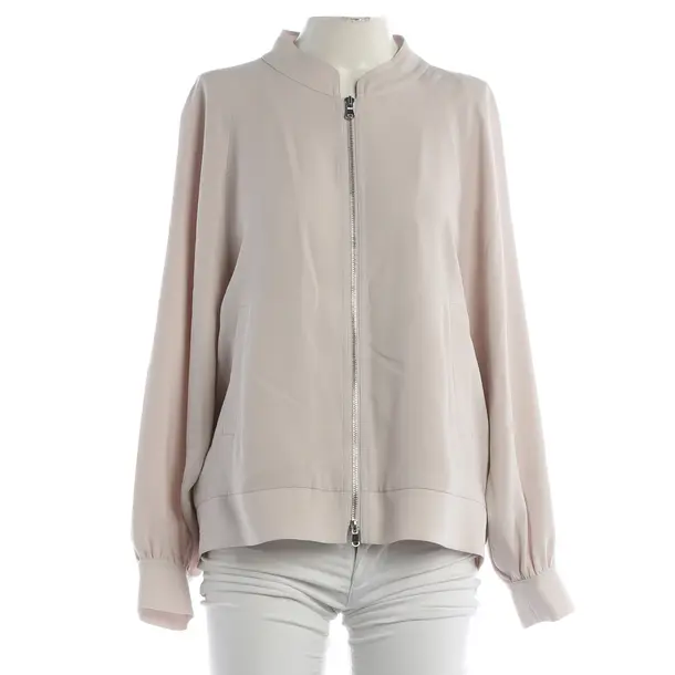 Sweatjacke, in Beige, Triacetat, Windsor