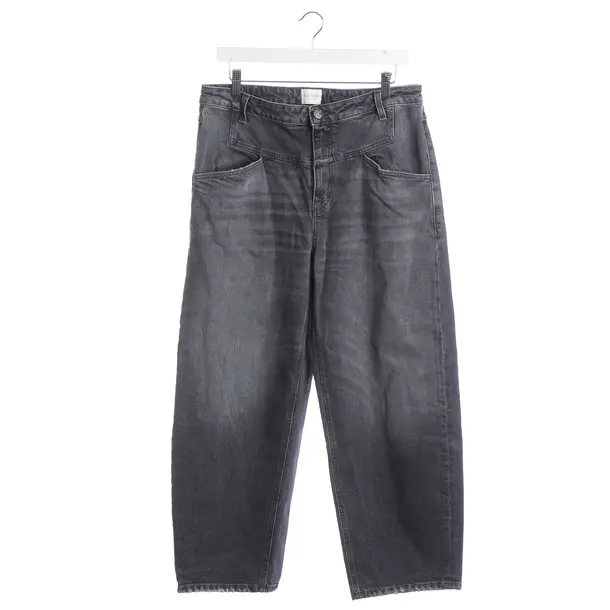 Boyfriend Jeans, in Gray, Cotton, Closed