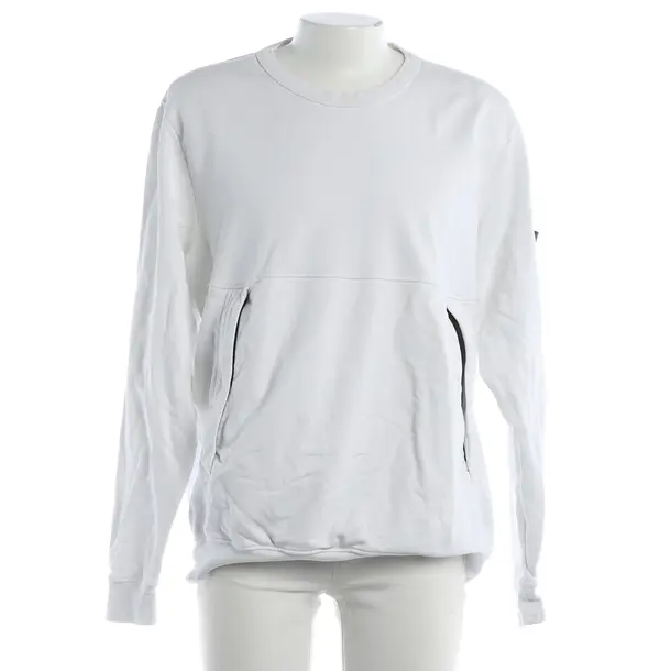 Sweatshirt, in Weiß, Baumwolle, Stone Island