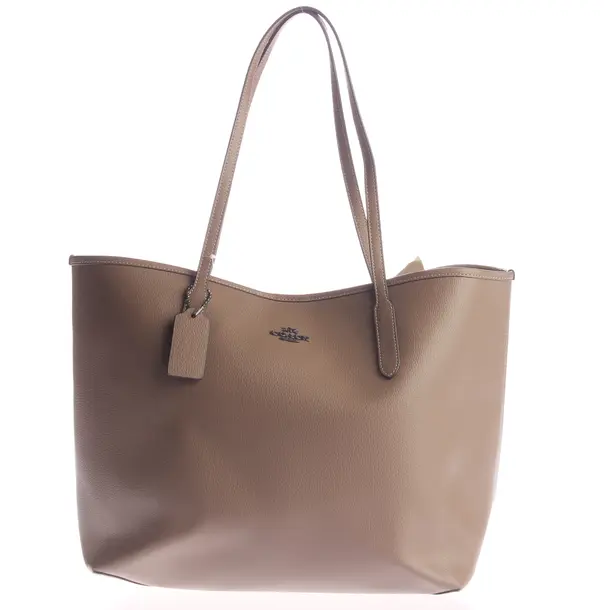 Shopper, in Hellbraun, Leder, Coach