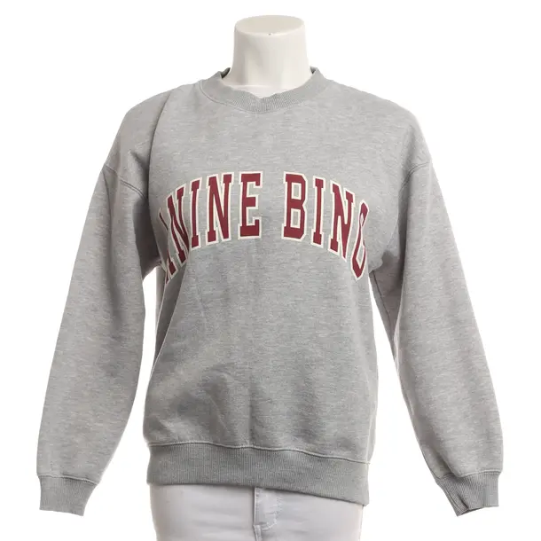 Sweatshirt, in Grau, Baumwolle, Anine Bing