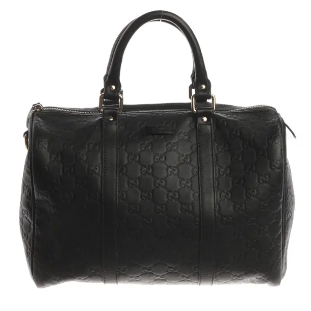 Handtasche, in Schwarz, Leder, Gucci