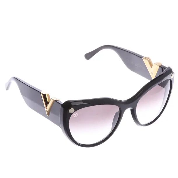 Occhiali da sole, in Nero, Plastica, Louis Vuitton