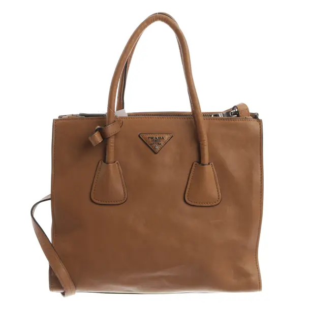 Borsetta, in Marrone, Pelle, Prada