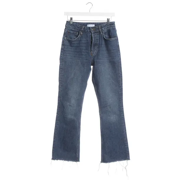 Straight Fit Jeans, in Blue, Cotton, Anine Bing