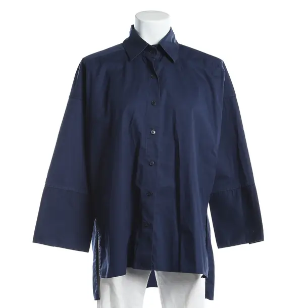 Blouse, in Blue, Cotton, Van Laack