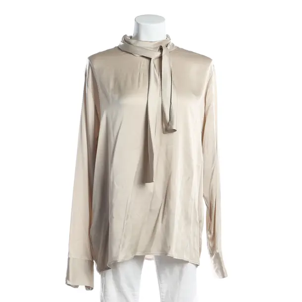 Bluse, in Hellbraun, Seide, Van Laack