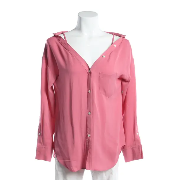 Bluse, in Rosa, Seide, Theory