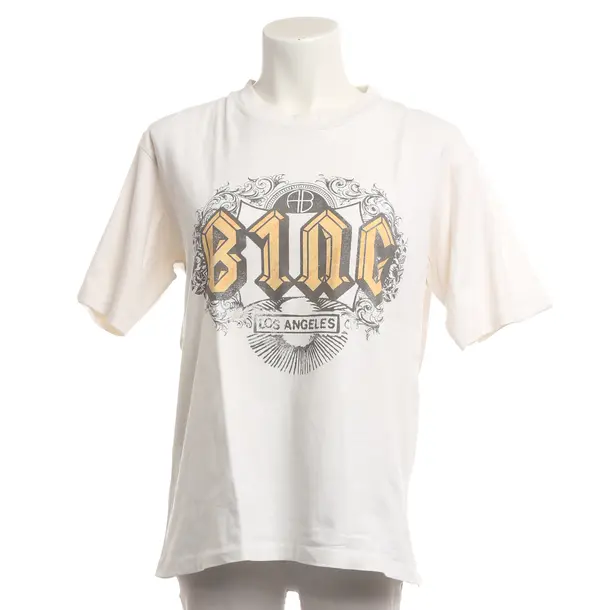 Shirt, in Cream, Cotton, Anine Bing