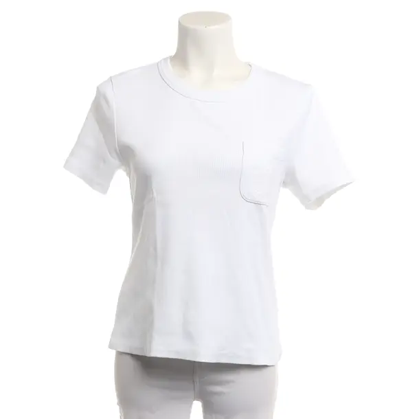 Shirt, in White, Cotton, Veronica Beard