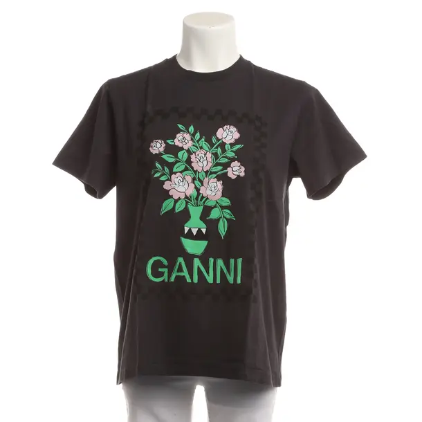 Camicia, in Nero, Cotone, Ganni