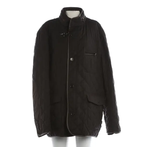 Mid-Season Jacket, in Brown, Wool, Windsor
