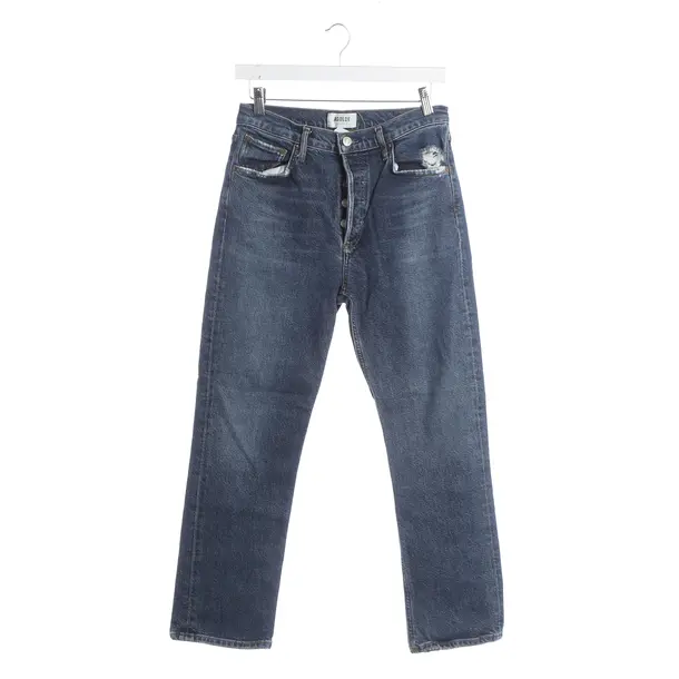 Jeans Straight Fit, in Blau, Baumwolle, Agolde