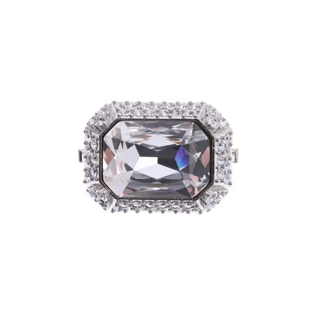 Ring, in Silber, Metall (metallisch, metallisiert), Saint Laurent