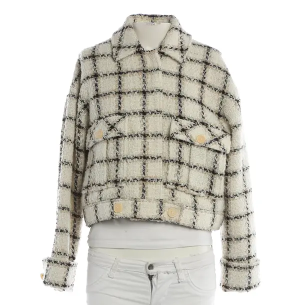 Mid-Season Jacket, in Beige, Polyester, Anine Bing