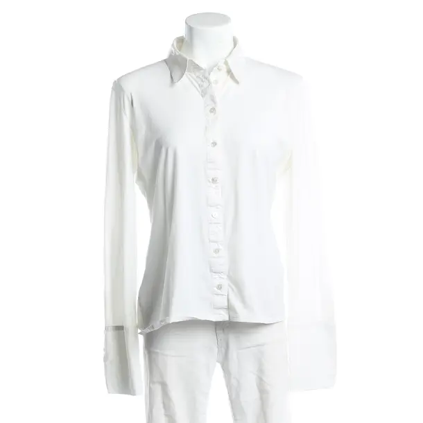 Blouse, in White, Viscose, Marc Cain