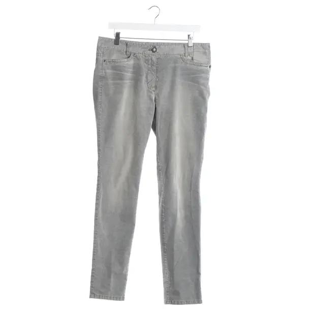 Pants, in Light Gray, Cotton, Marc Cain Sports