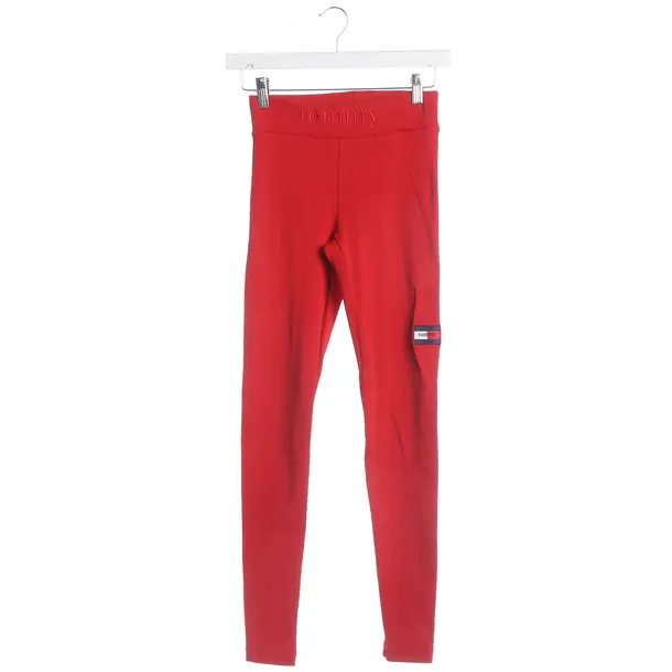 Leggings, in Rosso, Cotone, Tommy Jeans