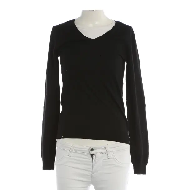 Cashmere Jumper, in Black, Cashmere, Strenesse