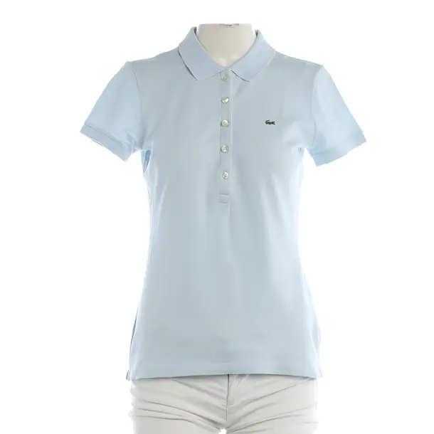 Poloshirt, in Hellblau, Baumwolle, Lacoste