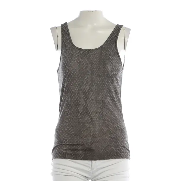 Top, in Gray, Viscose, Strenesse