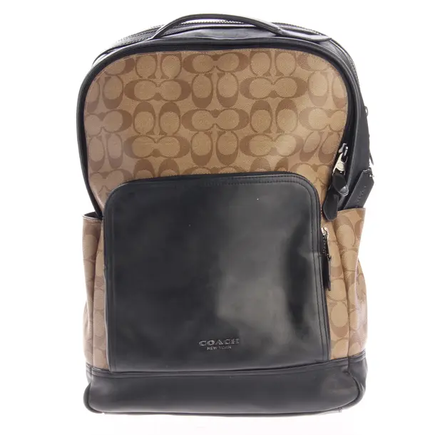 Rucksack, in Braun, Leder, Coach