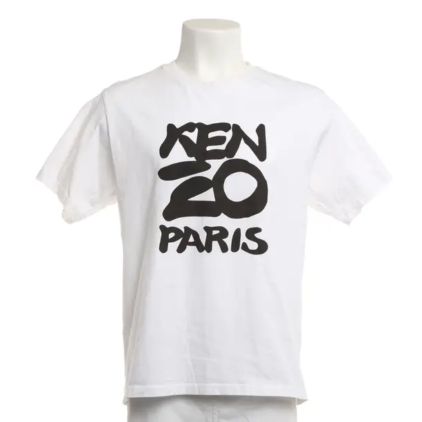 T-Shirt, in White, Cotton, Kenzo