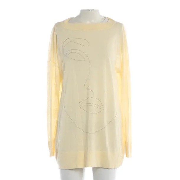 Pullover, in Pastellgelb, Baumwolle, Fabiana Filippi