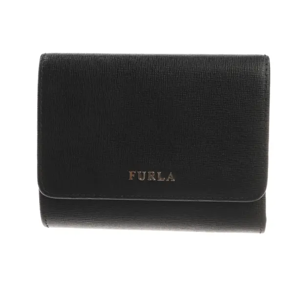 Wallet, in Black, Leather, Furla