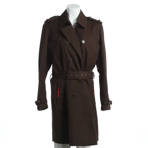 Trench, in Marrone, Poliestere, Hugo Boss Etichetta Rossa