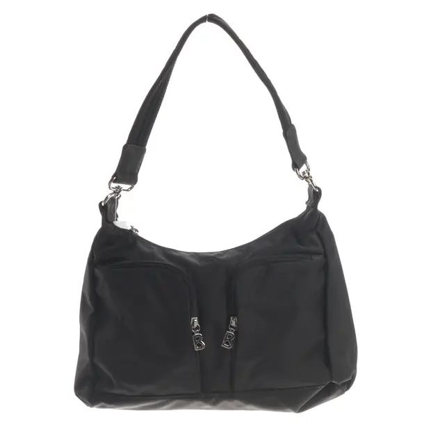 Shoulder Bag, in Black, Polyamide, Bogner