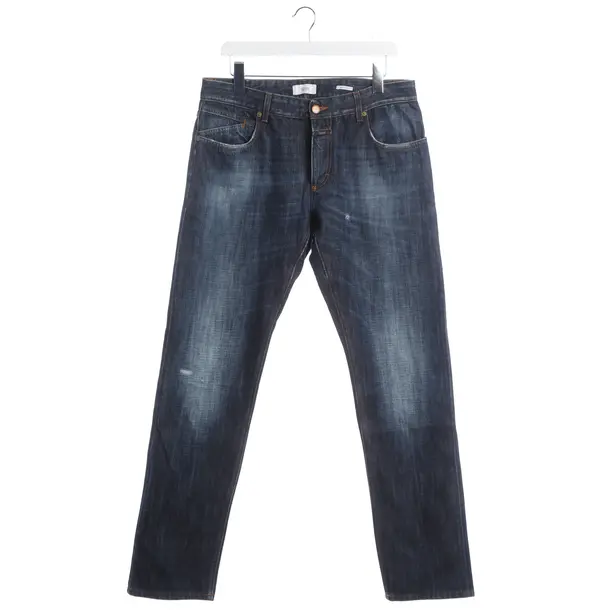 Slim Fit Jeans, in Navy, Cotton, Closed