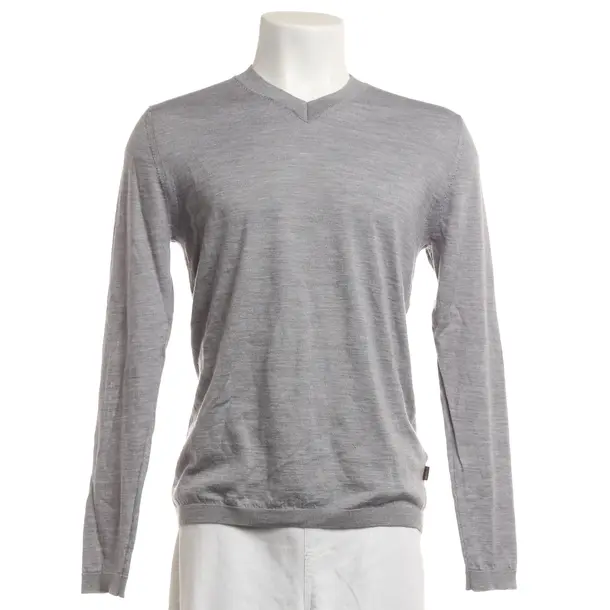 Jumper, in Gray, Wool, Windsor