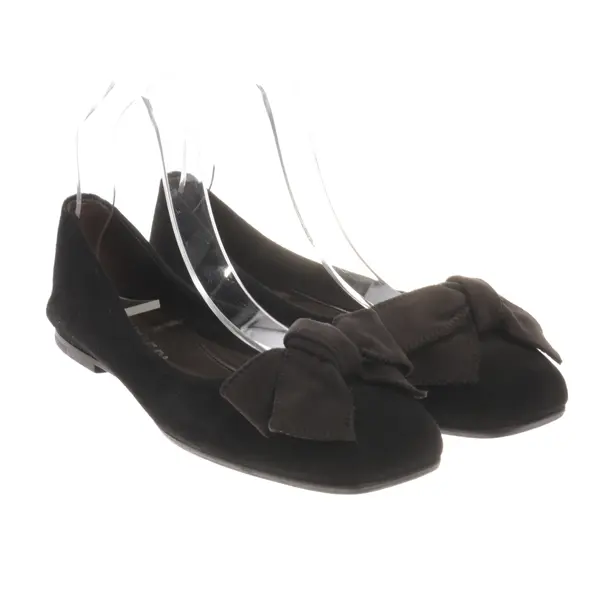 Ballet Flats, in Black, Unützer