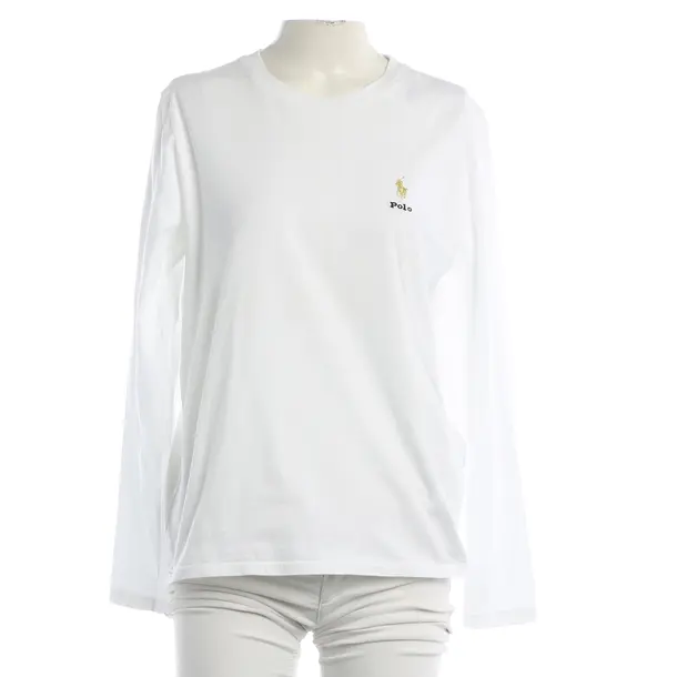 Manica lunga, in Bianco, Cotone, Polo Ralph Lauren