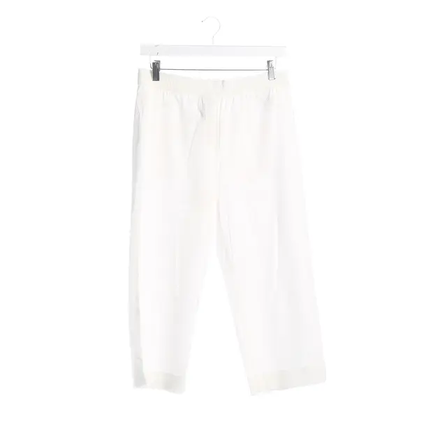 Pants, in White, Cotton, Marc Cain