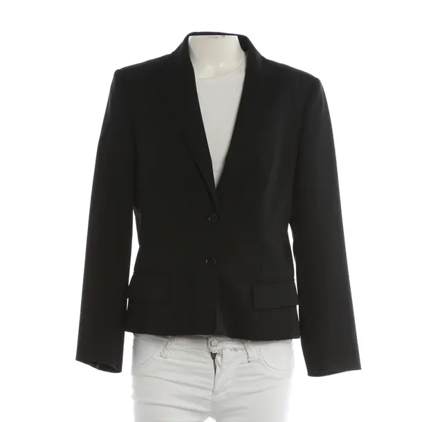 Blazer, in Black, Wool, Marc Cain