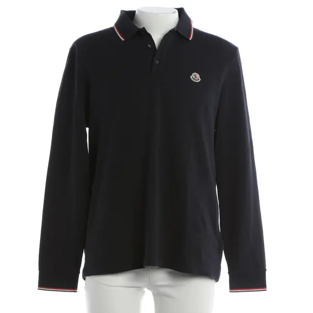 Long Sleeve Shirt, in Navy, Cotton, Moncler