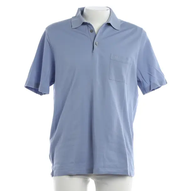 Polo Shirt, in Light Blue, Cotton, Hermès