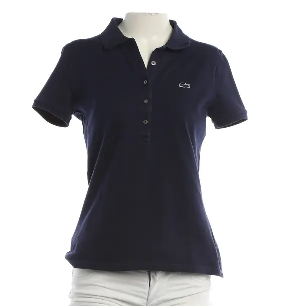 Poloshirt, in Navy, Baumwolle, Lacoste