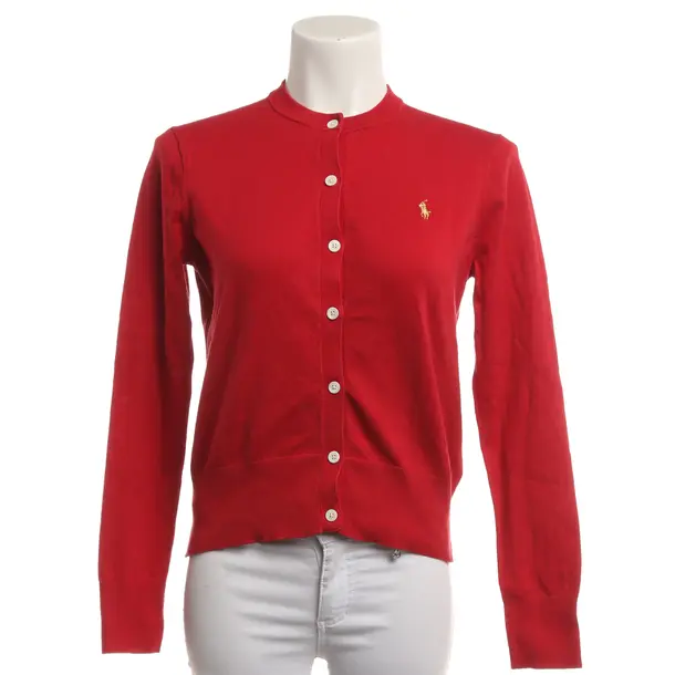 Cardigan, in Rosso, Cotone, Polo Ralph Lauren