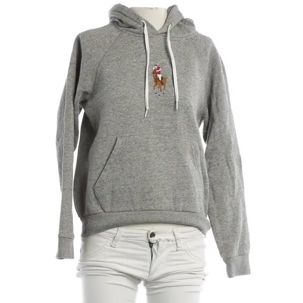 Hoodie, in Grau, Baumwolle, Polo Ralph Lauren
