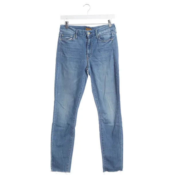 Jeans Slim Fit, in Blau, Baumwolle, Mother