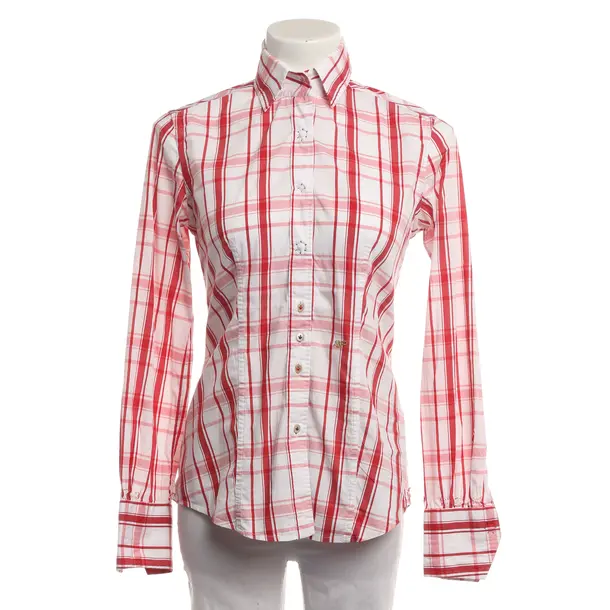 Blouse, in Red, Cotton, Le Sarte Pettegole