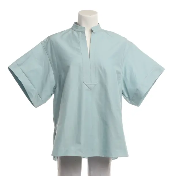 Blouse, in Blue, Cotton, Windsor